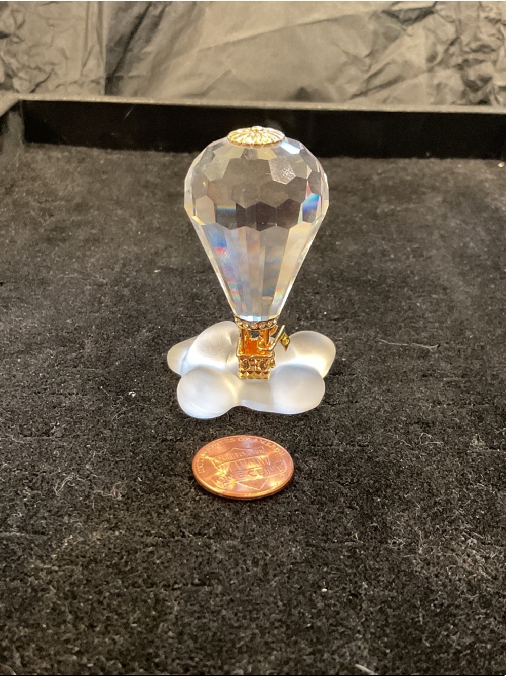Swarovski Crystal Hot Air Balloon